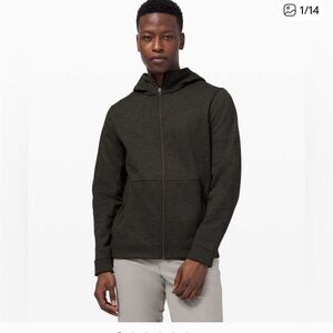 lululemon athletica Men's Zip-Up Hoodie Sweater welterweight size large